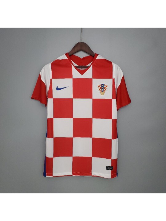 Camiseta Croacia 1ª Equipacion 2020 Eurocopa