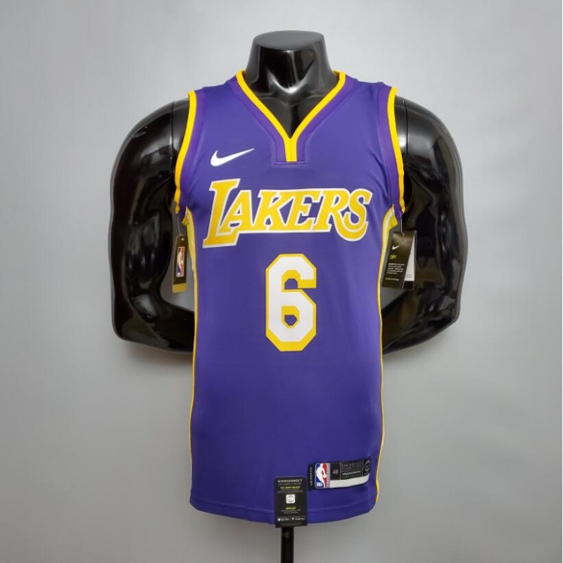 Camiseta Los Angeles Lakers James#6 2021