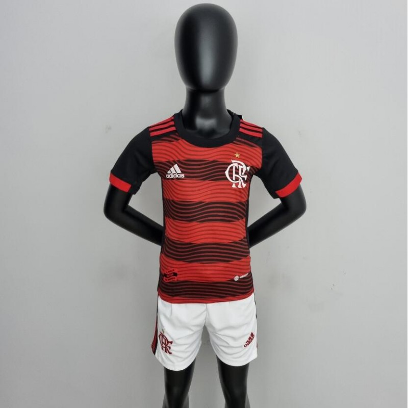 Camiseta Flamengo Primera Equipación niño 22/23