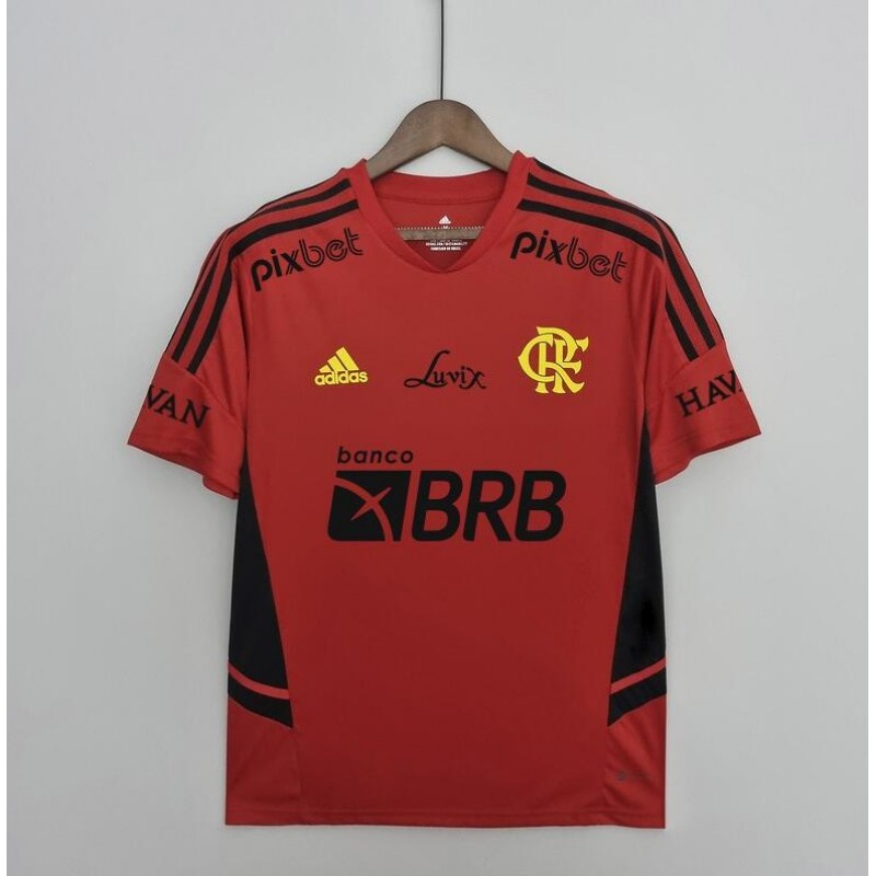 Camiseta all sponsors Flamengo Training Suit Red 22/23