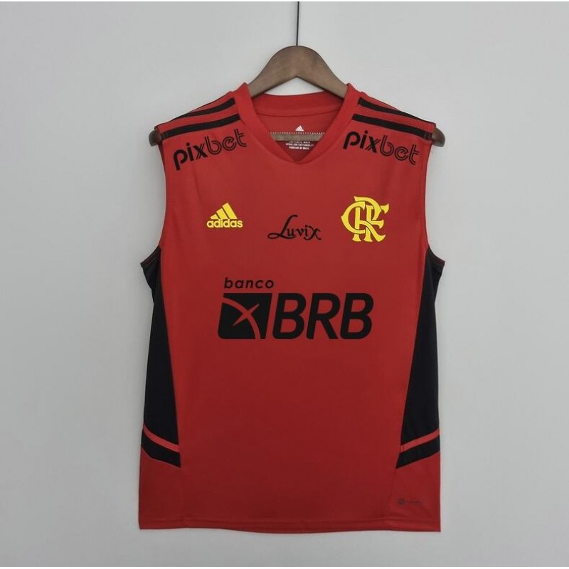 Camiseta all sponsors Flamengo Vest Training Suit Red 22/23