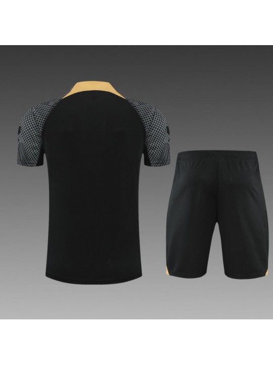 22/23 Chelsea training suit short sleeve kit black