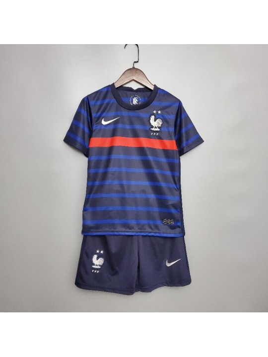 Camiseta Francia 1ª Equipación 2020 Niño Kit