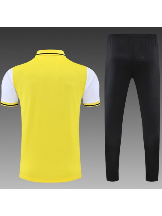 Borussia Dortmund POLO kit yellow and white 2022