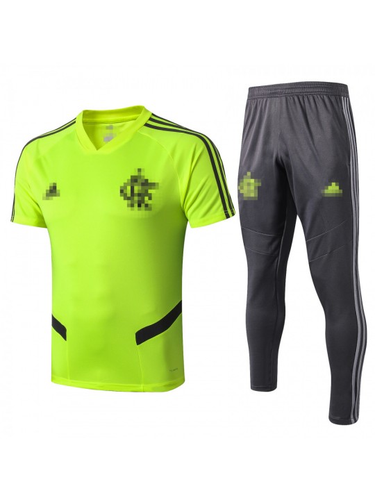 Camiseta de Entrenamiento Flamengo 2019/2020 Kit Verde Fluorescente