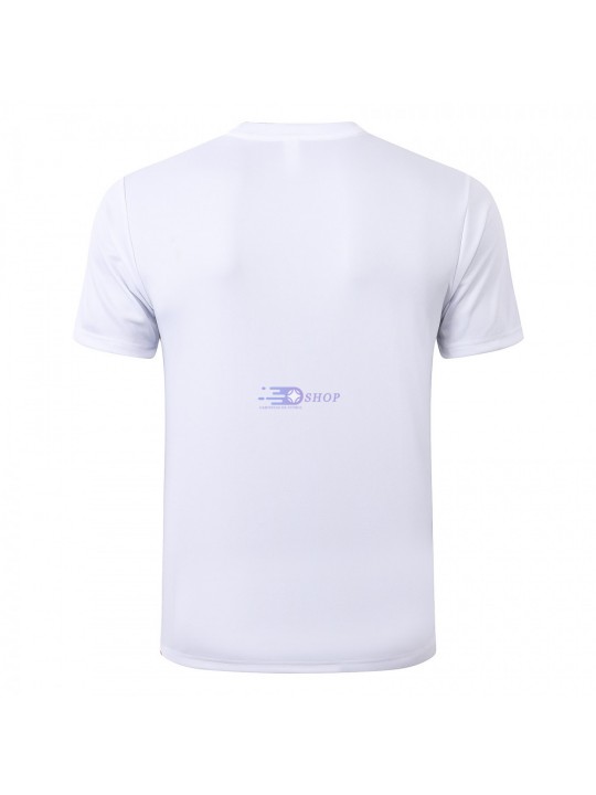 Camiseta De Entrenamiento PSG 2020/2021 Jordan Blanco/Azul