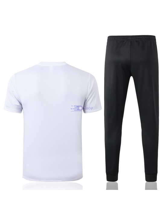 Camiseta De Entrenamiento PSG 2020/2021 Jordan Blanco/Azul