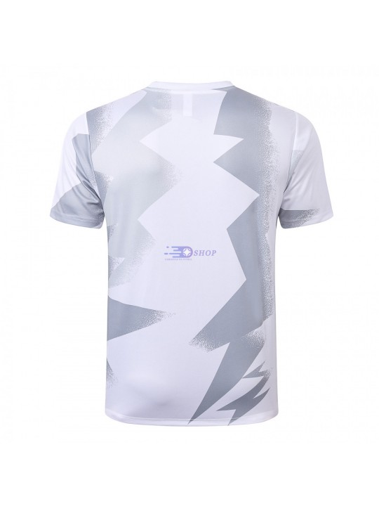 Camiseta De Entrenamiento PSG 2020/2021 Jordan Gris Rayado