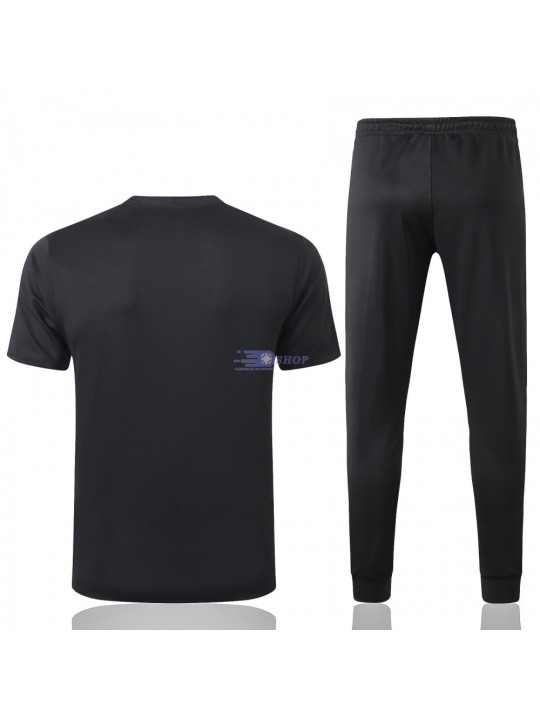 Camiseta De Entrenamiento PSG 2020/2021 Jordan Negro/Blanco