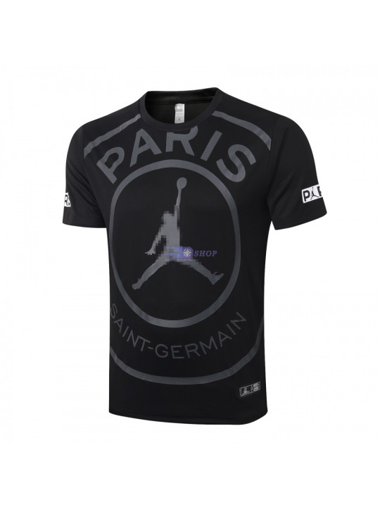 Camiseta de Entrenamiento PSG 2020/2021 Jordan Negro Logo Grande