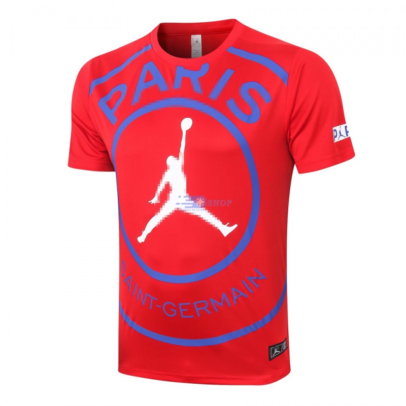 Camiseta de Entrenamiento PSG 2020/2021 Jordan Rojo Logo Grande