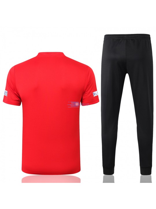 Camiseta de Entrenamiento PSG 2020/2021 Jordan Rojo Logo Grande
