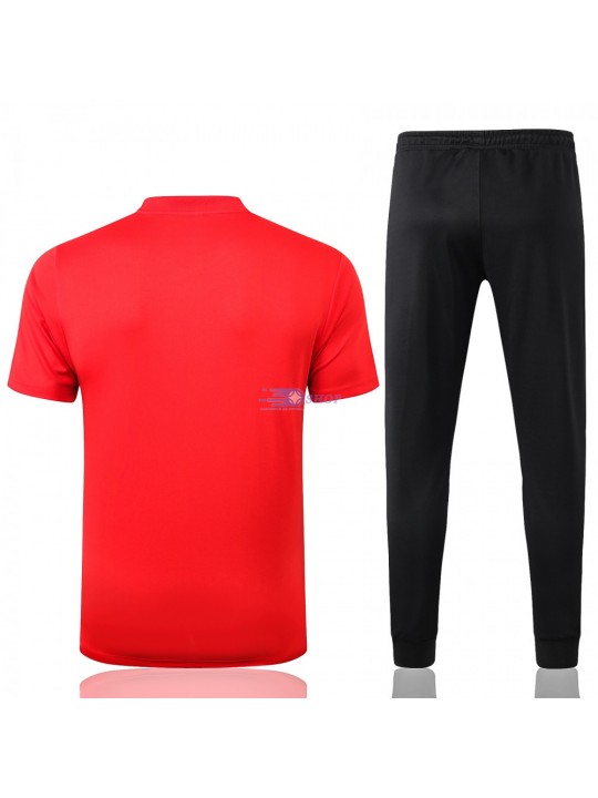 Camiseta de Entrenamiento PSG 2020/2021 Rojo/Blanco