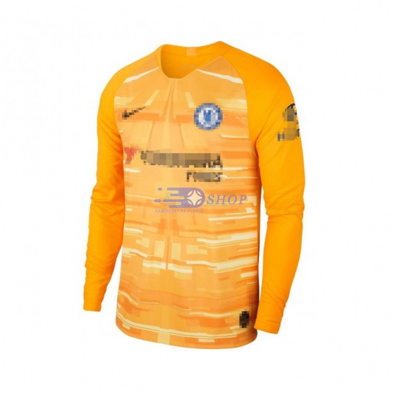 Camiseta de Portero Chelsea FC 2019/2020 Amarillo ML
