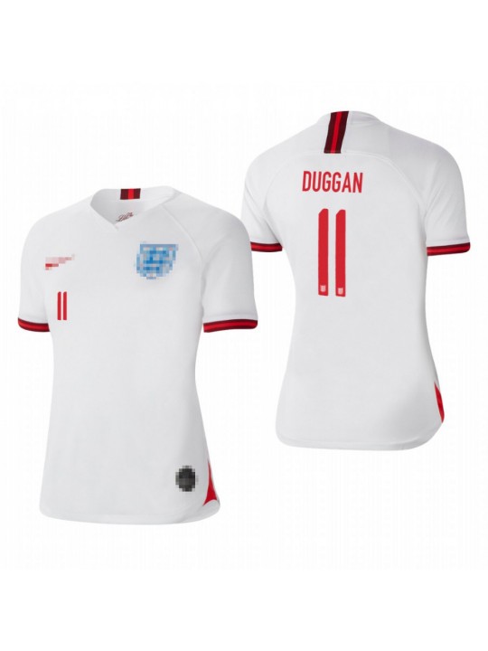 Camiseta DUGGAN 11 Inglaterra 1ª Equipación 2019 Mujer