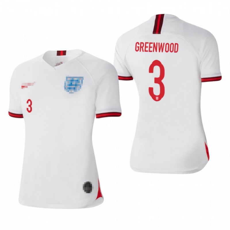 Camiseta GREENWOOD 3 Inglaterra 1ª Equipación 2019 Mujer