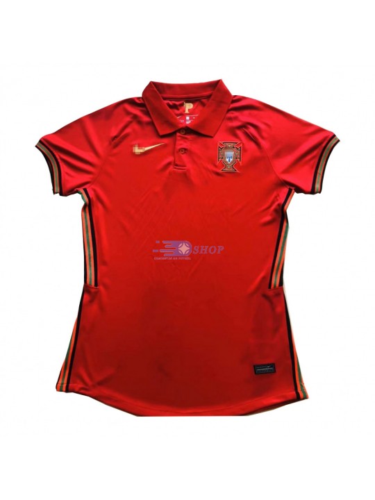 Camiseta Portugal 1ª Equipació 2020 Mujer