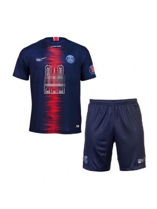 Camiseta PSG Equipación 2019 Edición Notre Dame Niño Kit