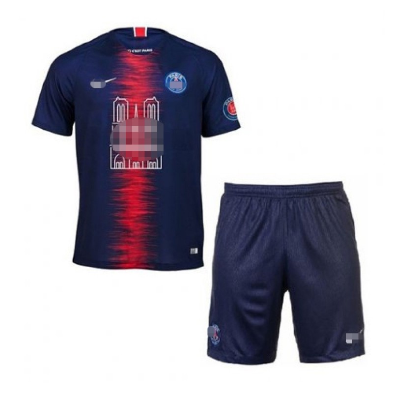 Camiseta PSG Equipación 2019 Edición Notre Dame Niño Kit