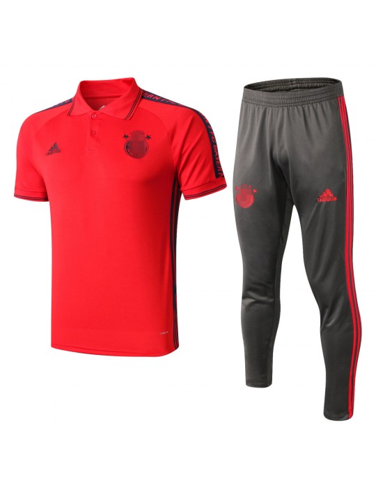 Polo Bayern Múnich 2019/2020 Kit Letras Rojo