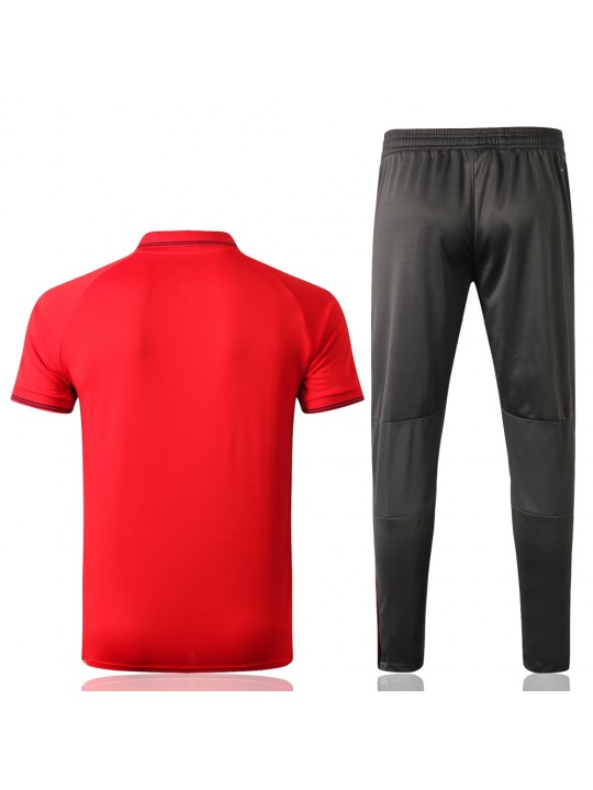Polo Bayern Múnich 2019/2020 Kit Letras Rojo