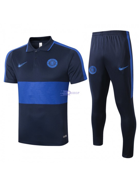 Polo Chelsea FC 2020/2021 Kit Azul Marino/Azul