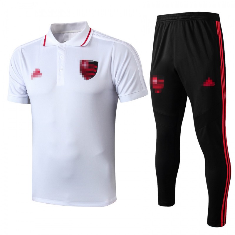 Polo Flamengo 2019/2020 Kit Blanco