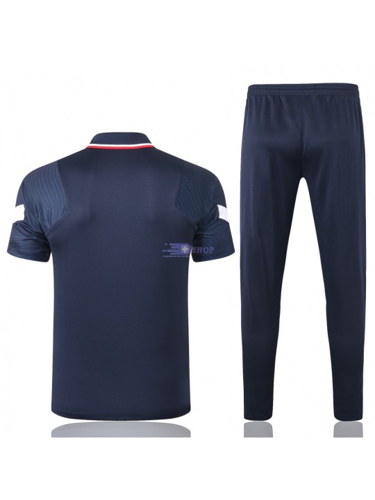 Polo Francia 2020 Kit Azul Marino