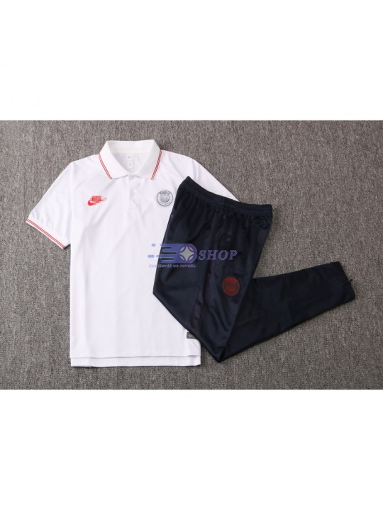 Polo PSG 2019/2020 Kit Blanco/Roja 